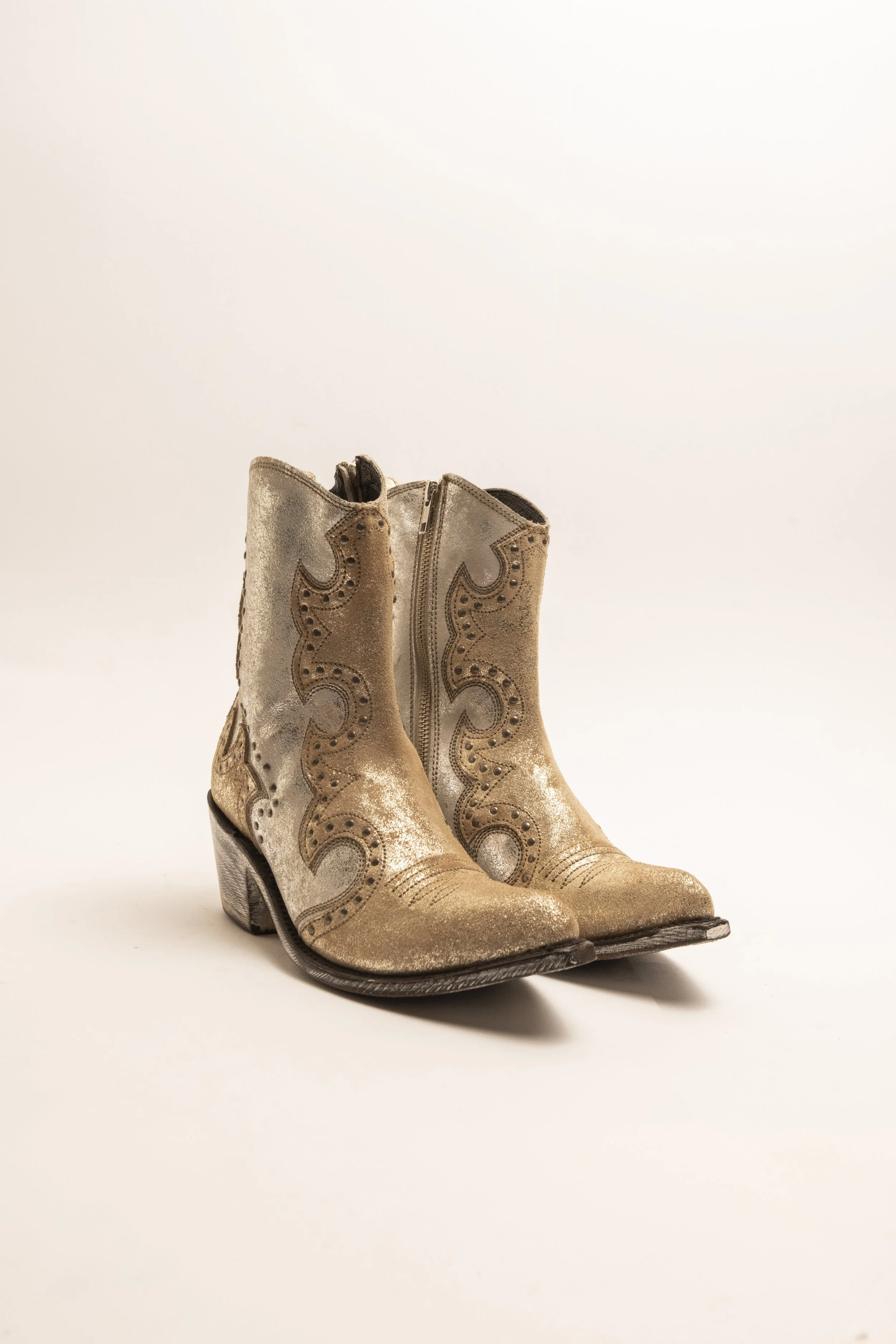 BOTIN TORVI GAMUZA CREACK ORO 009 J