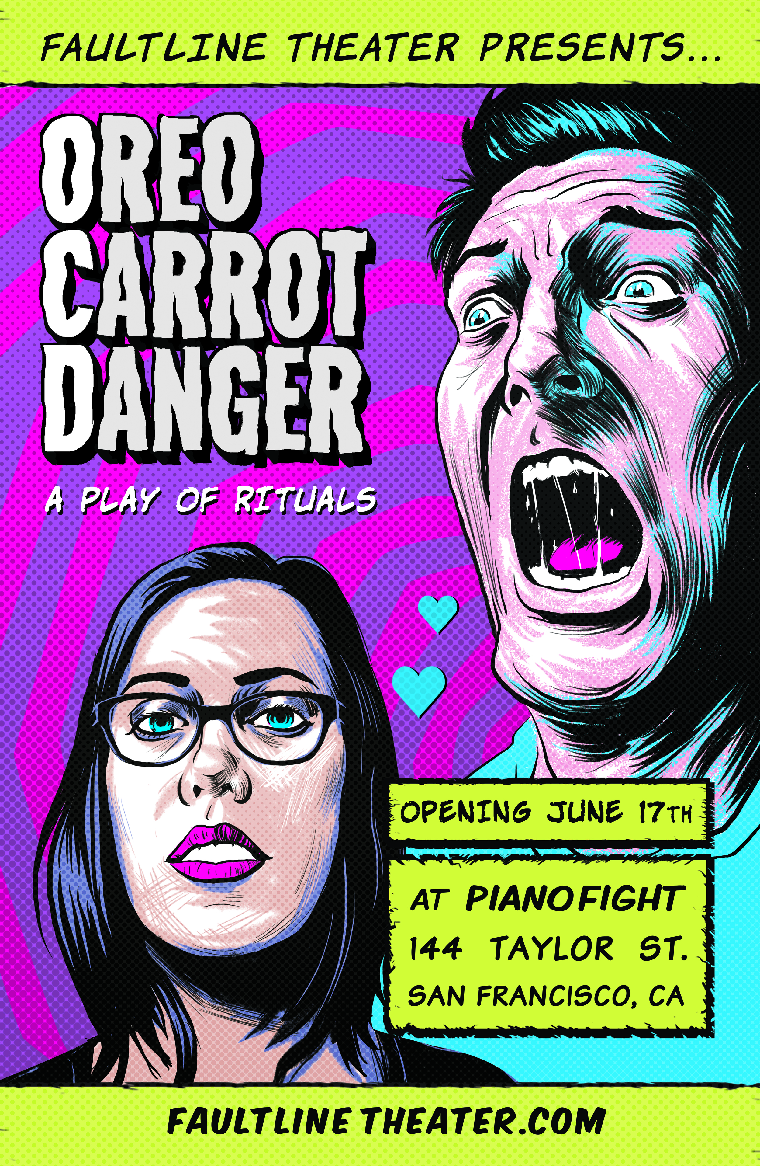 Oreo Carrot Danger; a play of rituals