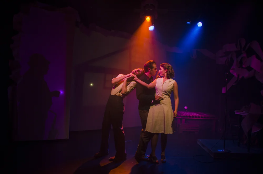 Rich Lesnik, JD Scalzo, Paul Rodrigues & Nicole Odell in Maggie's Riff