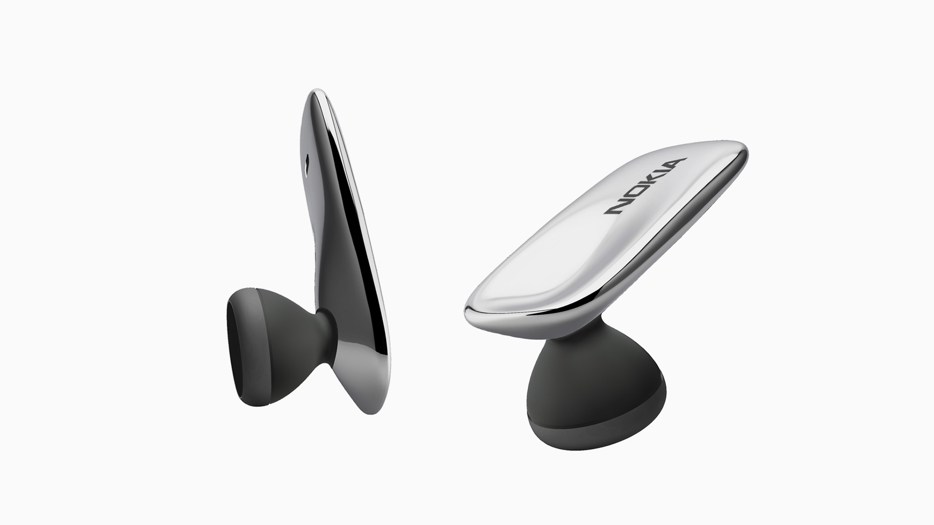 Concept Shapes / Jewellery inspired blue-tooth earpiece.