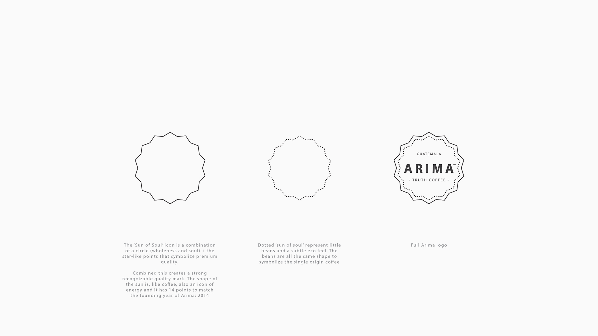 Outline / An iconic symbol and seal of quality for the socially engaged brand.