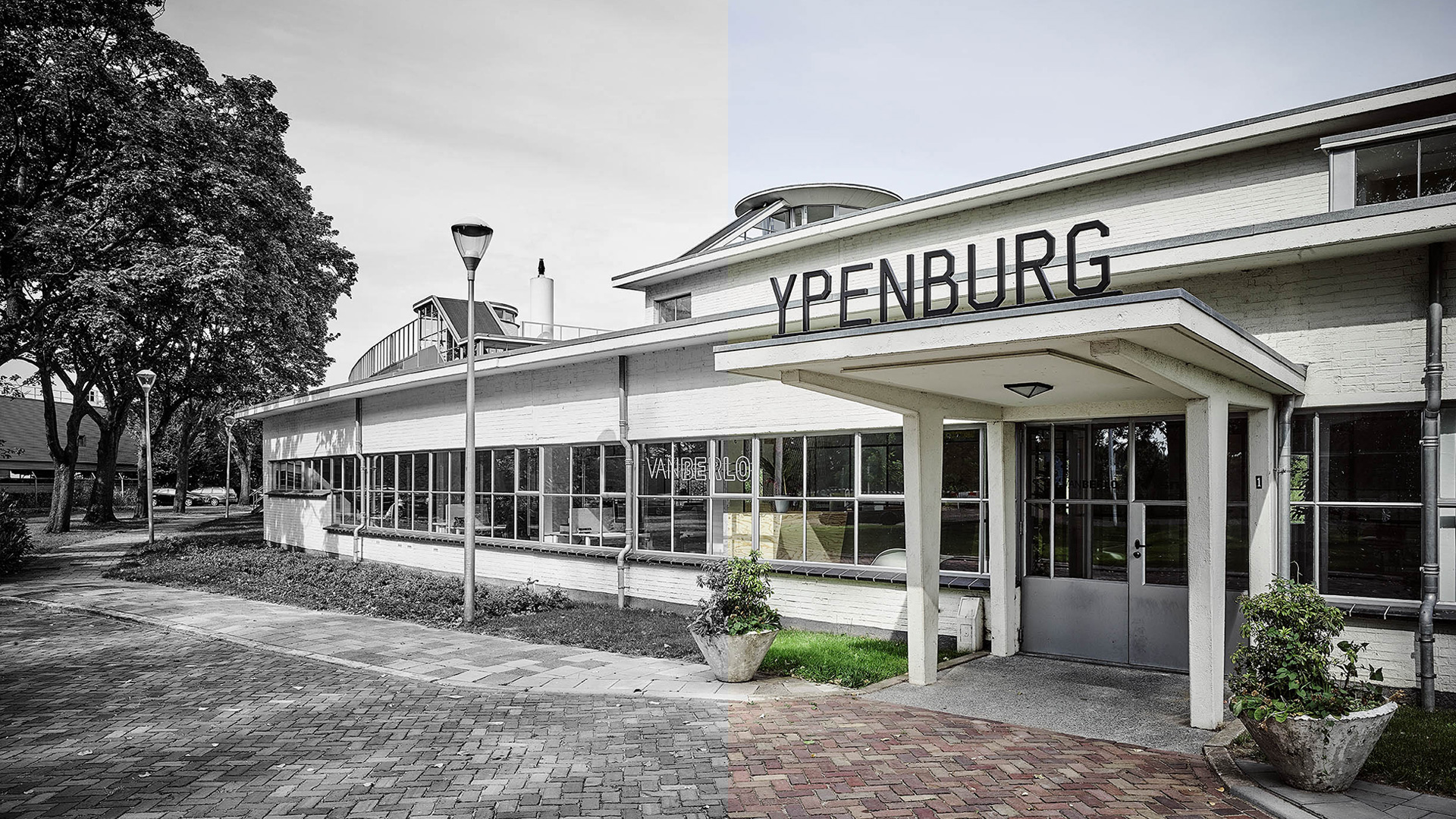 Architecture / The building was completely restored to its former 1930's minimalistic glamour.