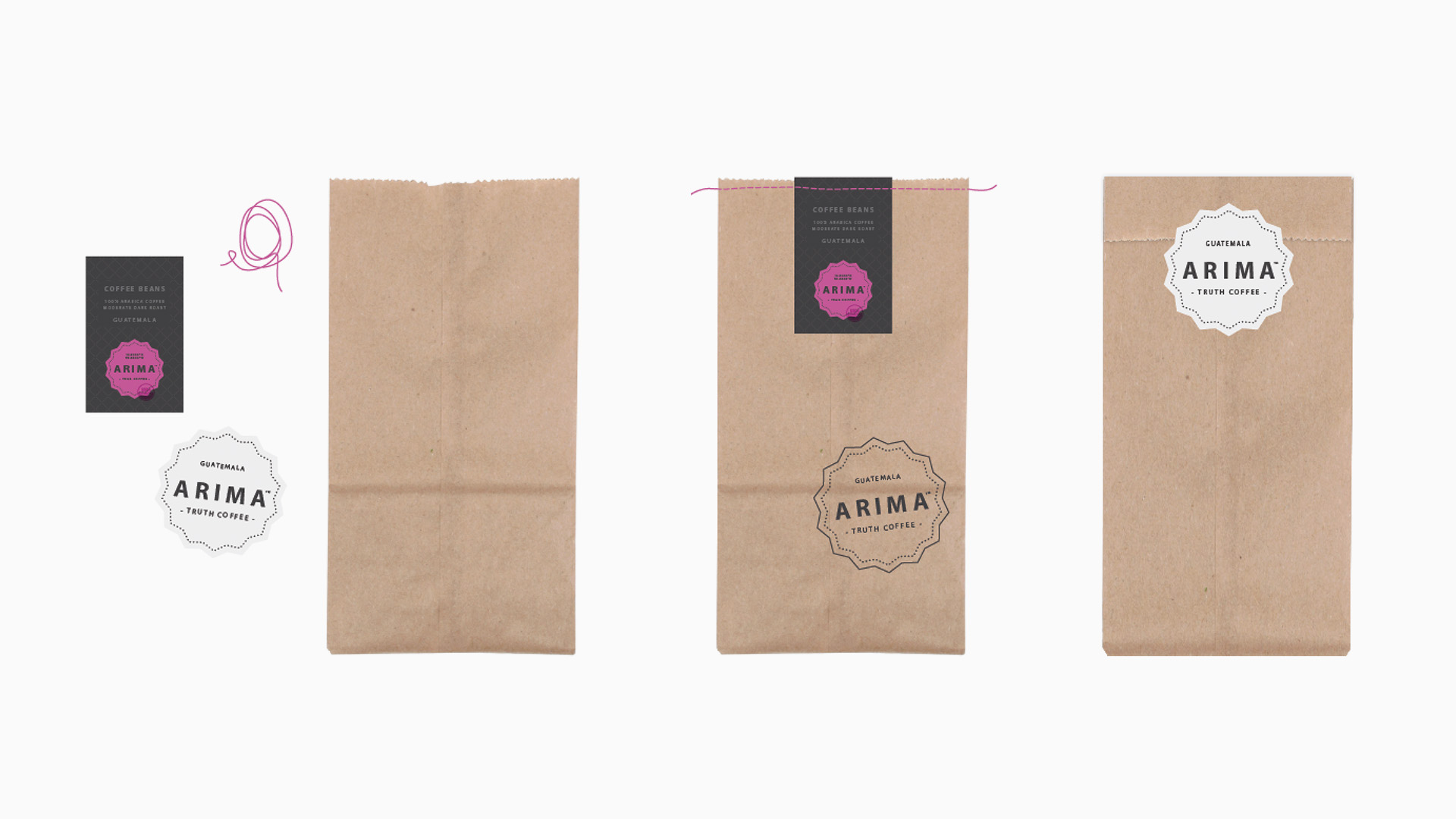 Fresh Beans / Packaging design for the fresh beans bag (pre-packed and to-go).