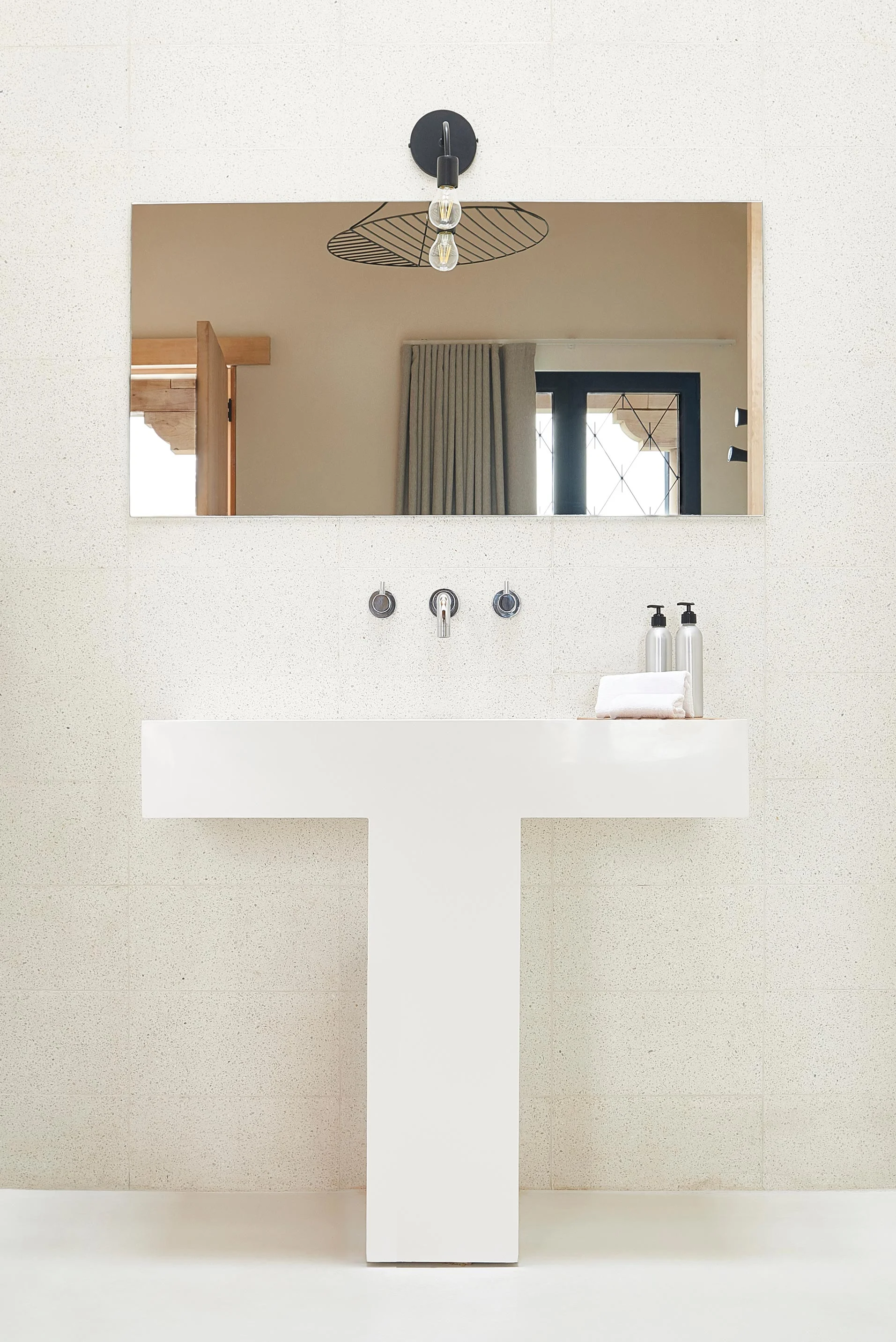 Pila / This modern interpretation of the traditional Guatemalan sink was custom designed and handmade for Good Hotel.