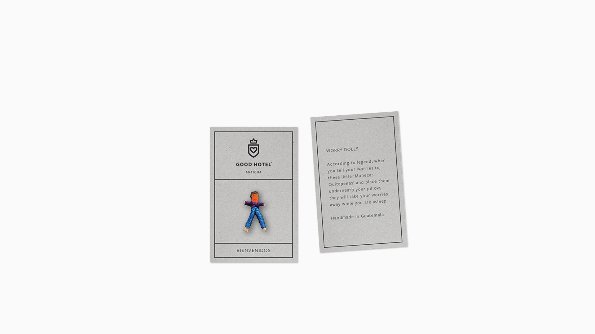 Muneca cards / Welcoming card inspired by Guatemalan legend.