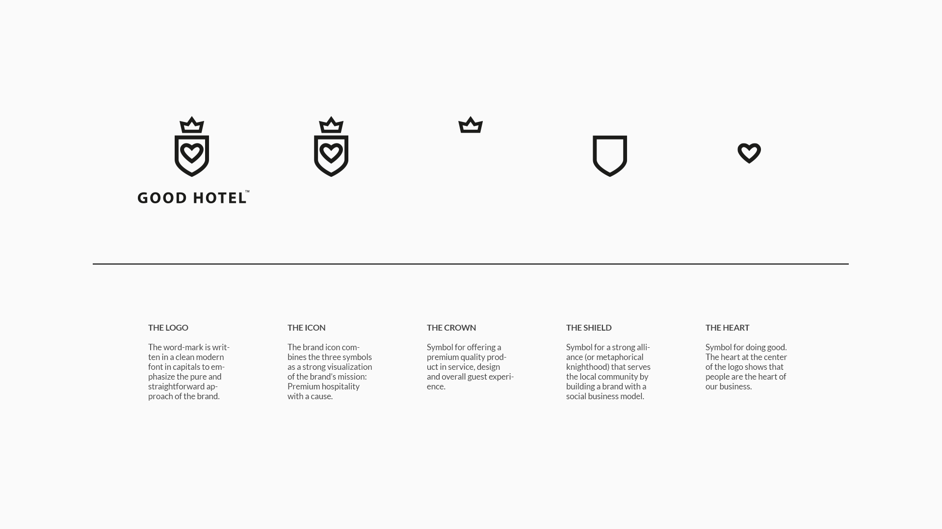 Good Hotel / Brand concept