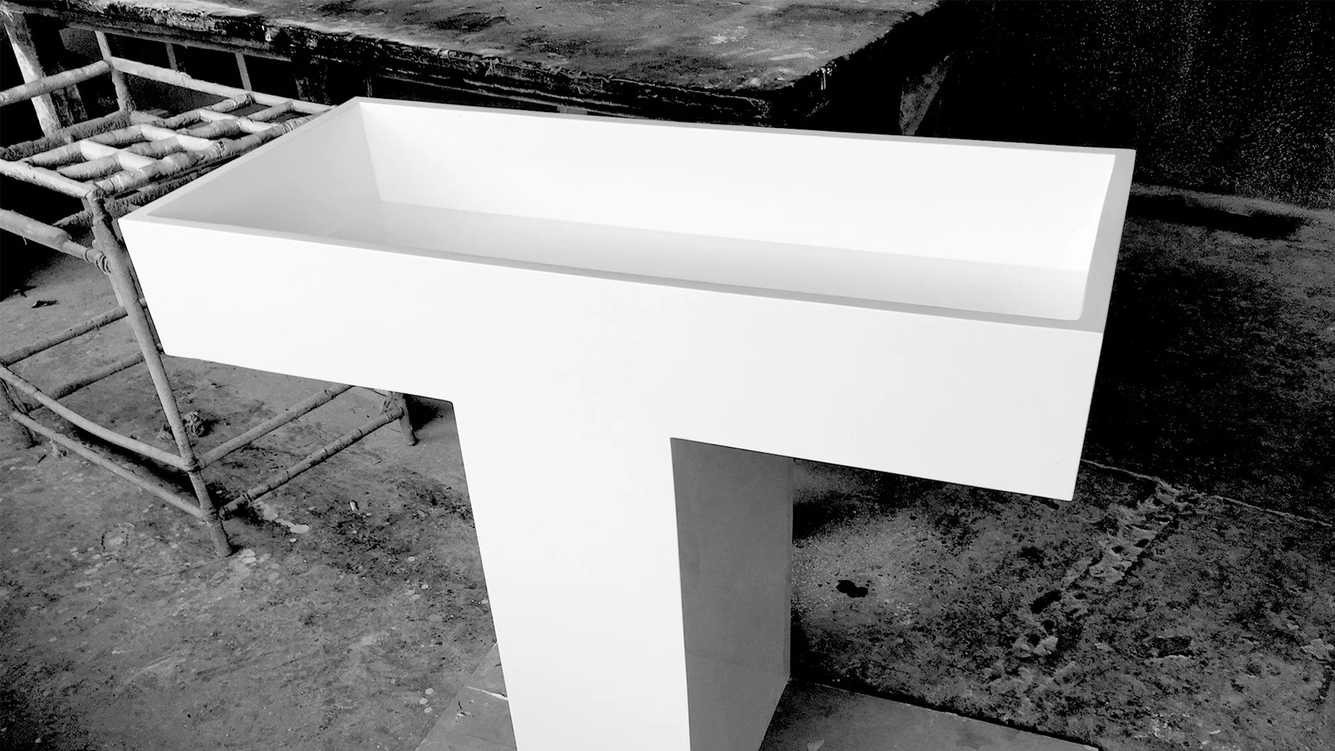Prototype / Prototype of the Pila designed for Good Hotel.