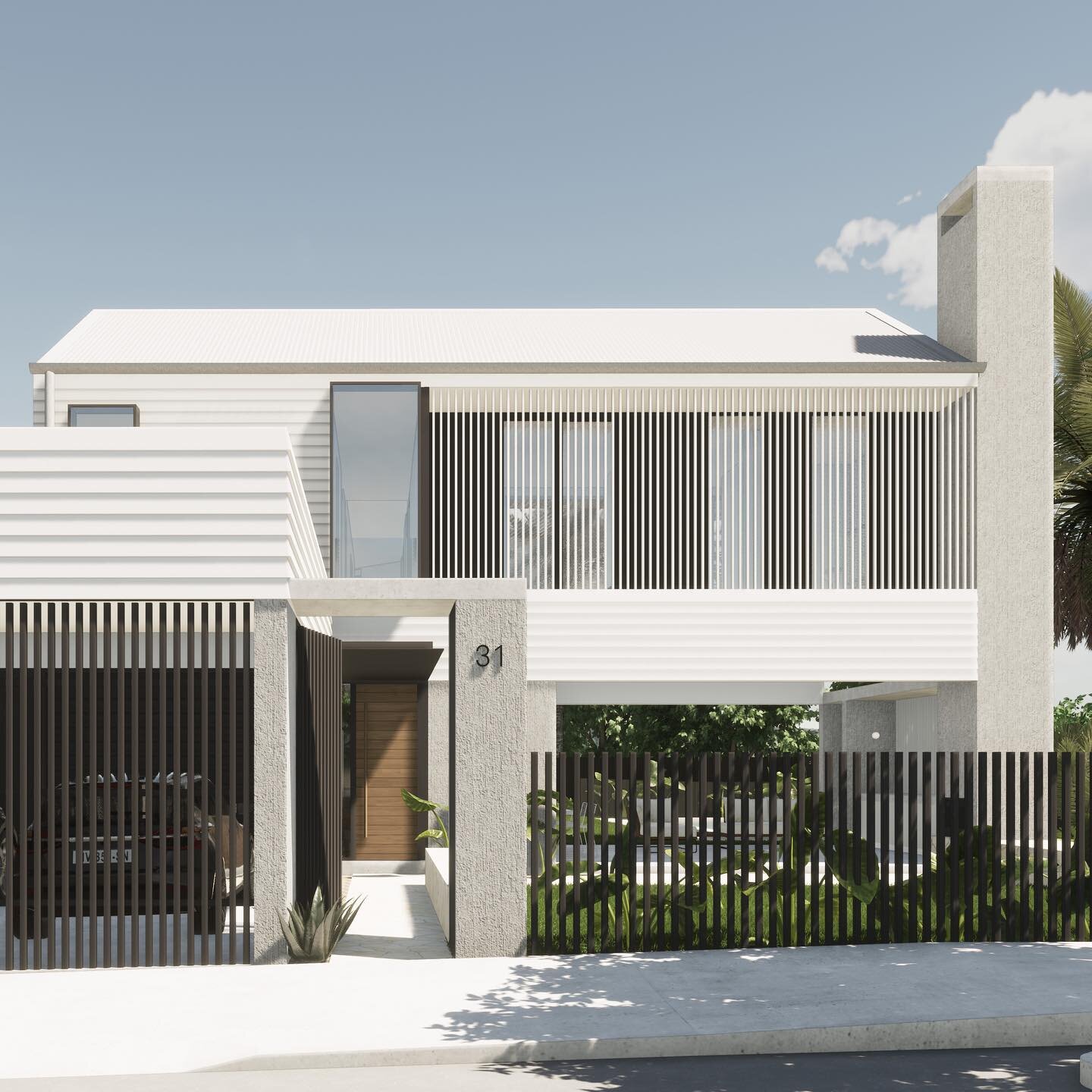 &lsquo;Herbie&rsquo;, a new family home on a character site in Paddington. Recently approved with @steffantownplanning
➖
Designed in collaboration with @jeffries.studio
➖
#bonesstudio #brisbanearchitecture #australianarchitecture #brisbane #brisbanea