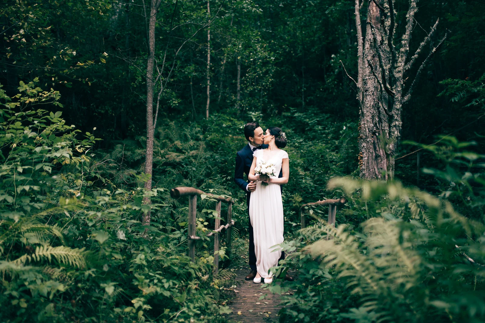 J & M - Bröllopsfotograf Umeå