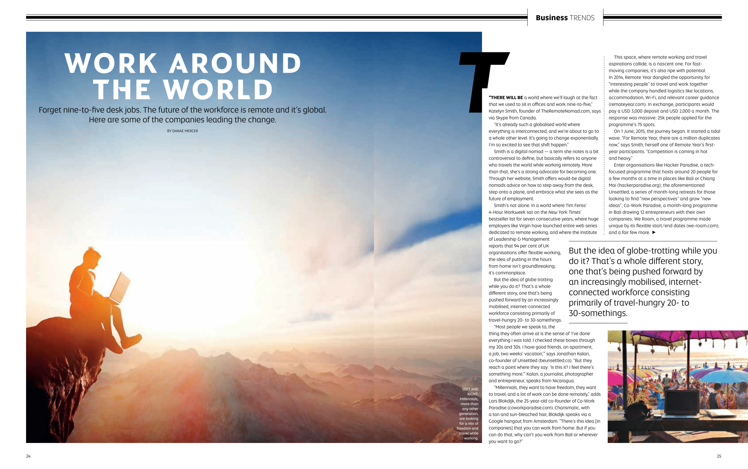 The Remote Nomad Featured in Etihad Airways Inflight Magazine