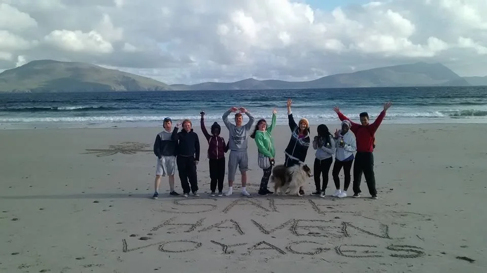 Exploring Mayo Gaeltacht on foot