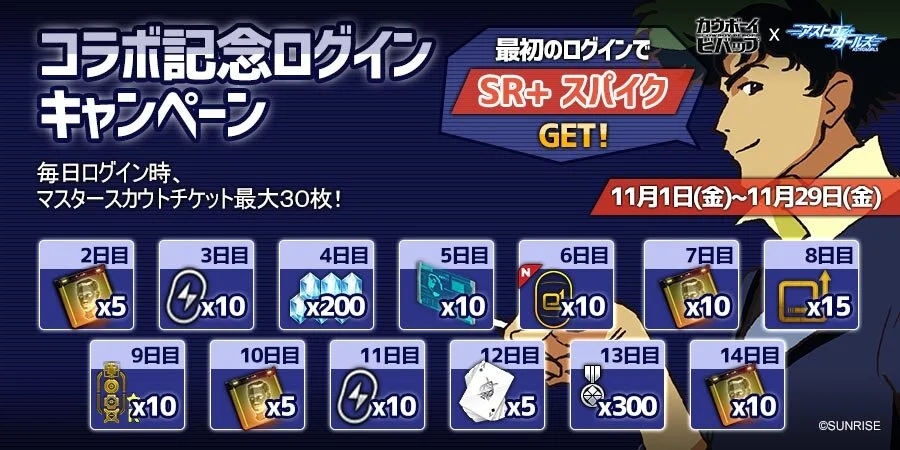 カウボーイビバップ アストロアンドガールズ Angames