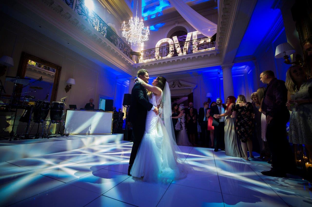 Magnificent Centre Hall is the focal point for this wedding venue
