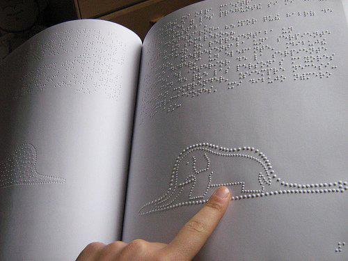 The Little Prince in braille