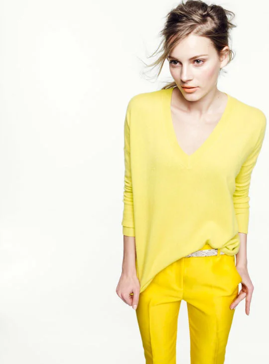 yellow on yellow