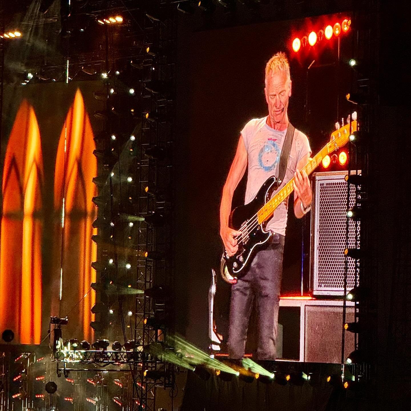 Sting AND Billy Joel, together at @petcopark #sandiego What&rsquo;s not to love!?