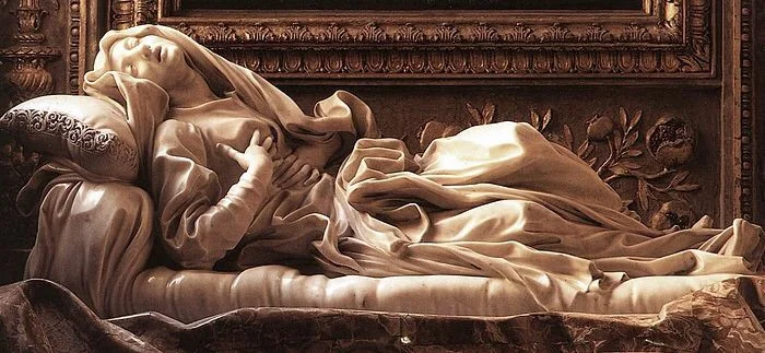 Ecstasy of Blessed Ludovica Albertoni - Gian Lorenzo Bernini 1674