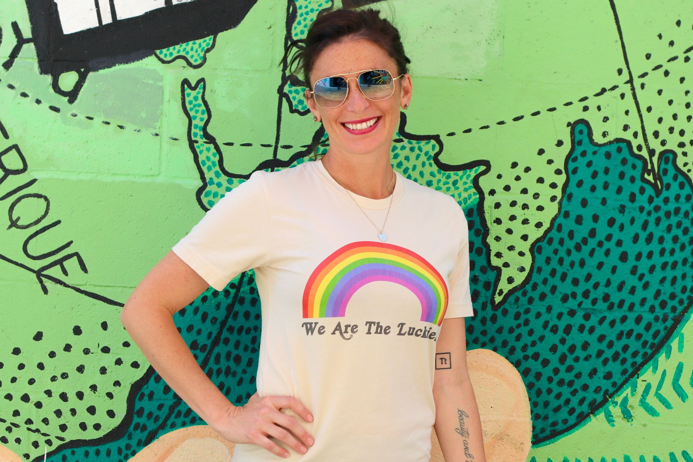 And a t-shirt to prove it. You can have one too! Photo credit: Beth Thomas.
