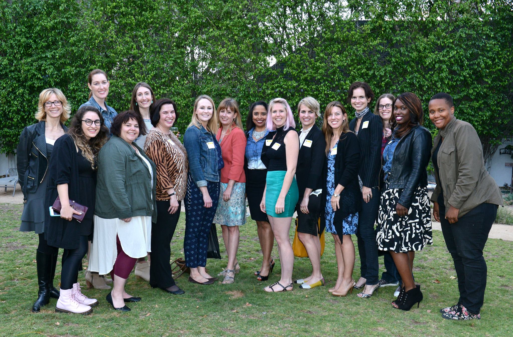 2016 WriteHer List writers.
