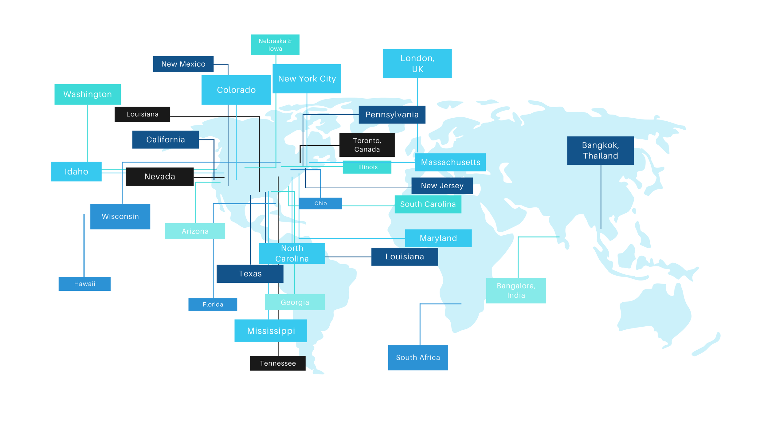  Through a strategic alliance with Affiliate Network, a compendium of 30+ like-minded boutique commercial shops, we help our clients navigate markets across the USA and the entire globe in a streamlined, best in class fashion. 