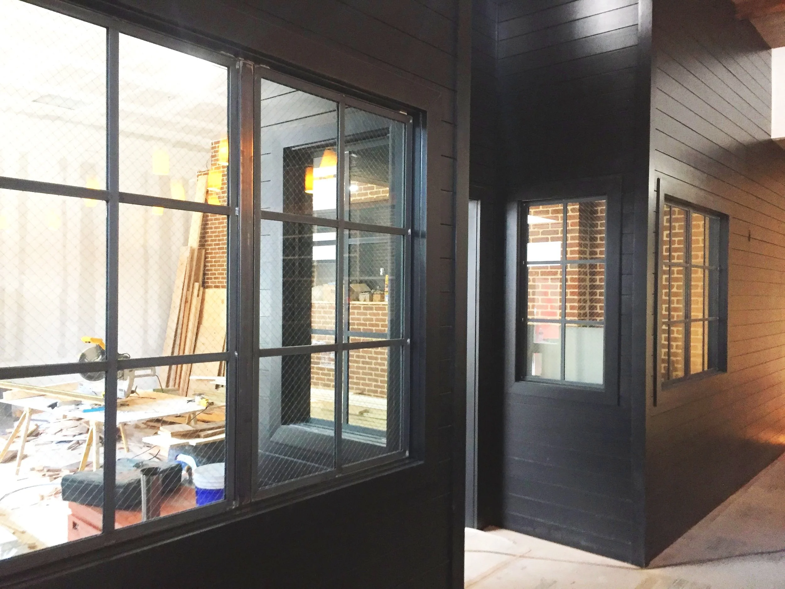 industrial metal steel interior windows industrial rustic look