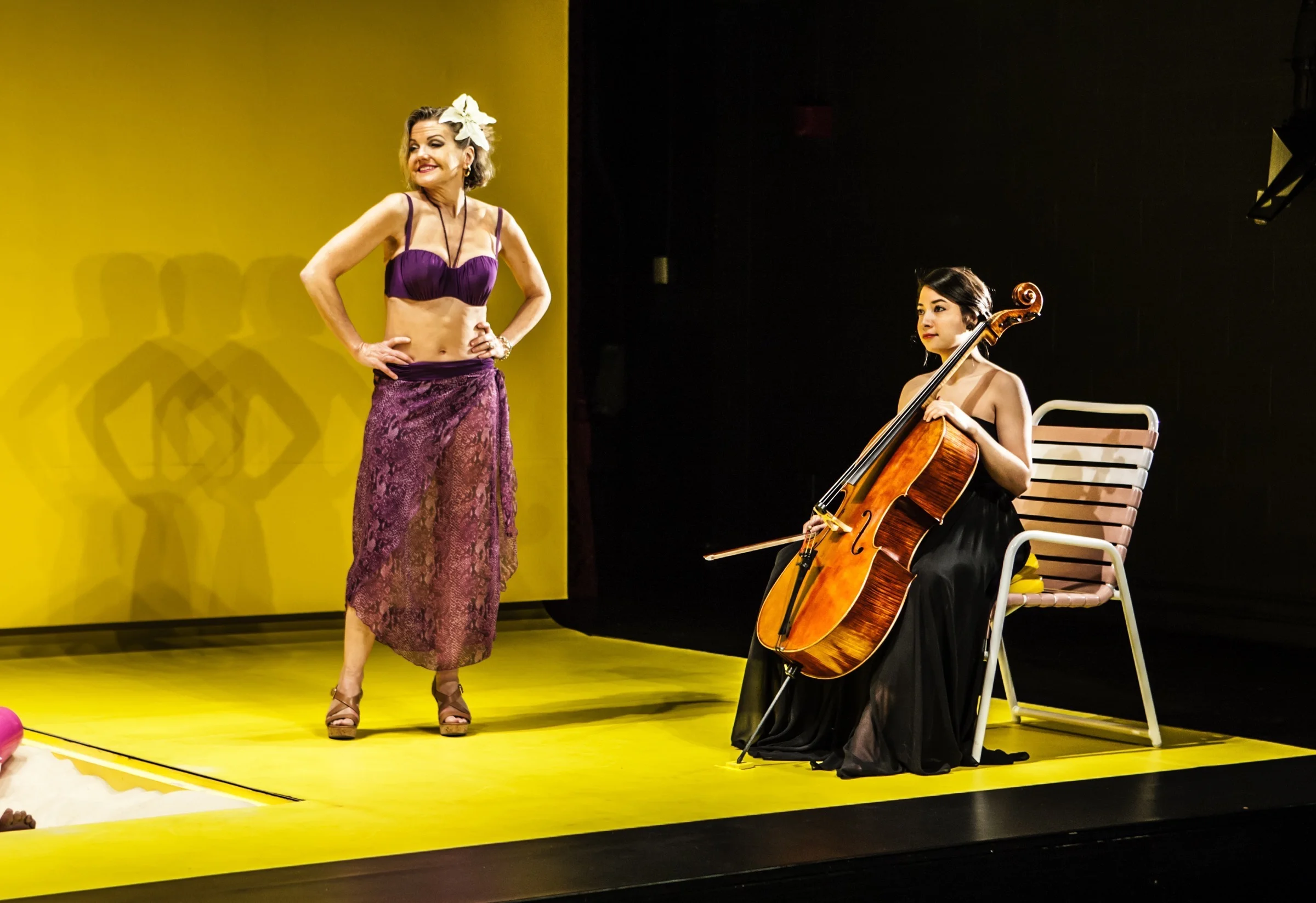 Pictured: Alison Fraser and Melody GironPhoto: Monique Carboni