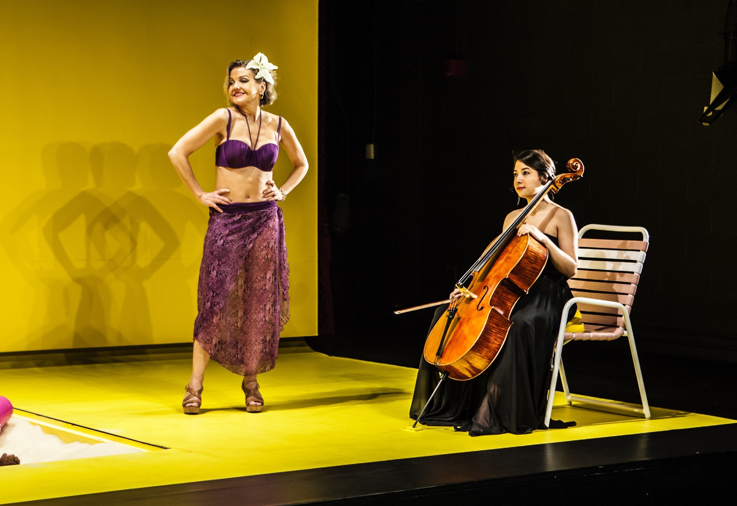 Pictured: Alison Fraser and Melody Giron Photo: Monique Carboni