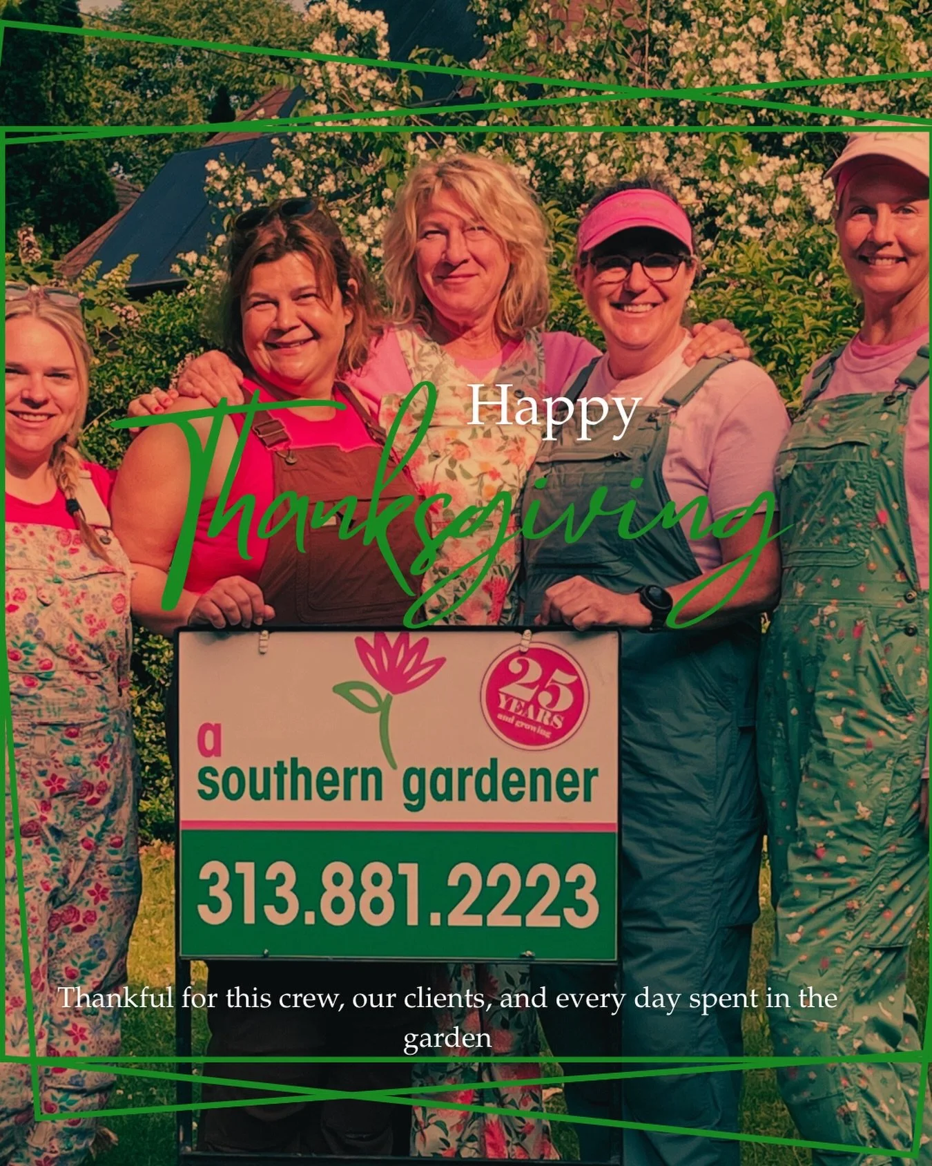 Grateful doesn&rsquo;t even begin to cover it. Every day I get to work alongside the most hardworking crew of women out in the cold, in the heat, in the rain; tending gardens with so much heart. And to our clients, thank you for trusting us with the 