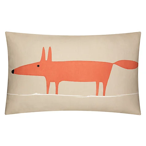Mr. Fox cushion