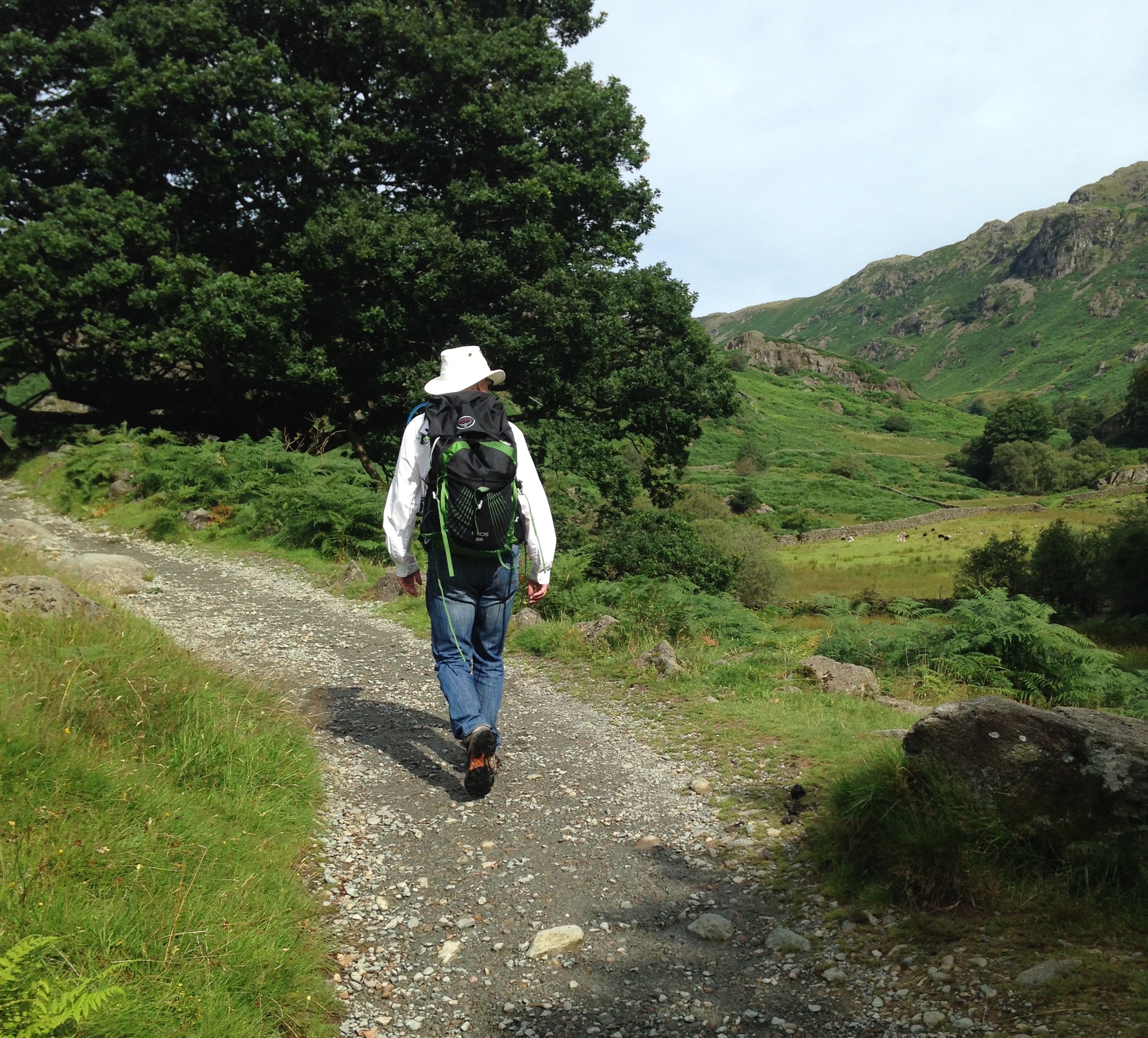 Doug on a hike in the Lake District of England (8/5/16).
