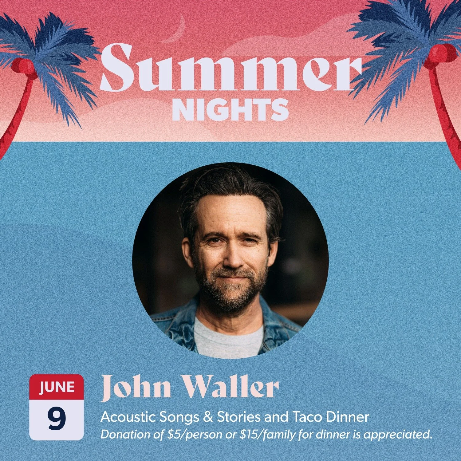 Summer Nights: Stories and Song with John Waller