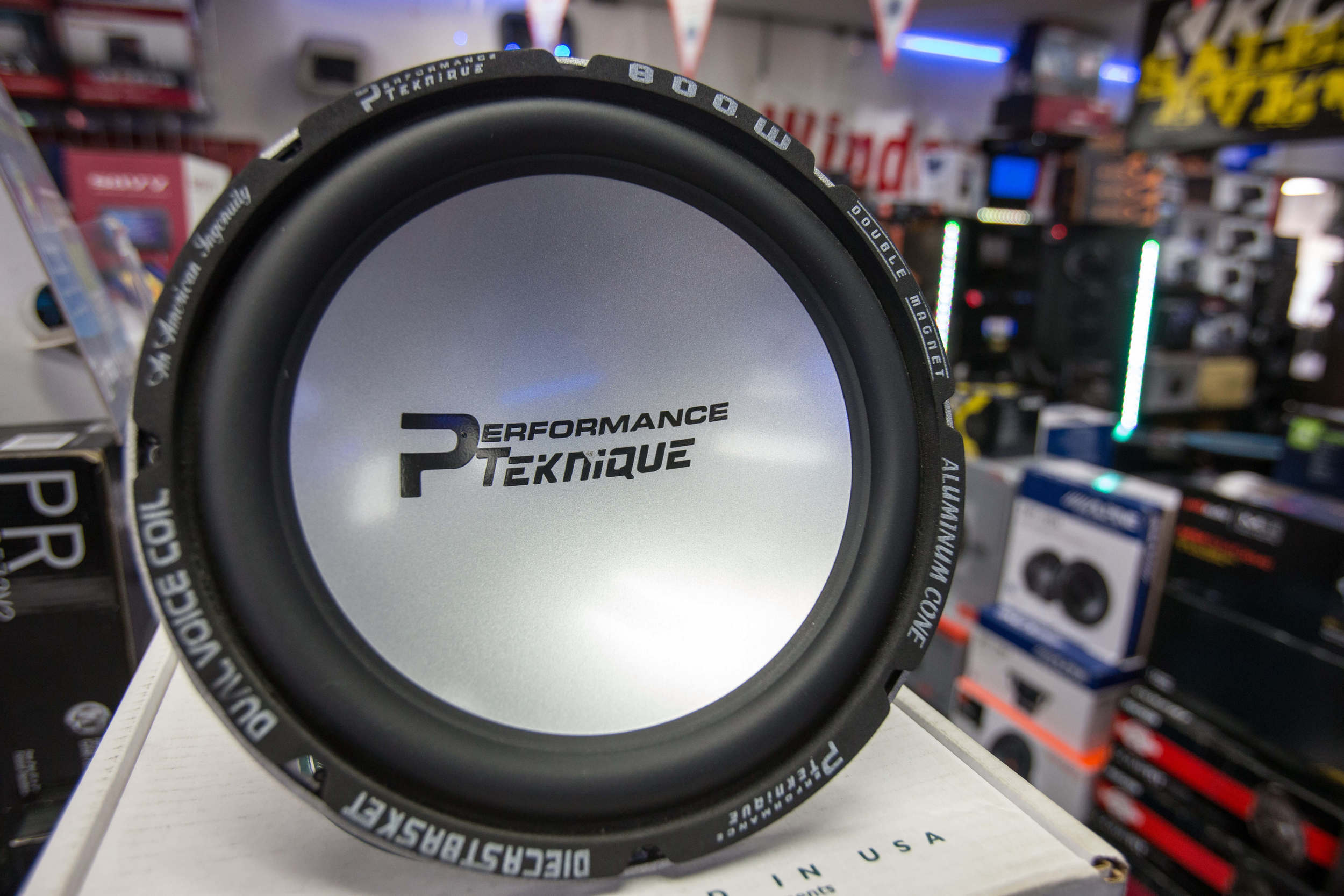 Performance Teknique Speakers at Car Stereo City