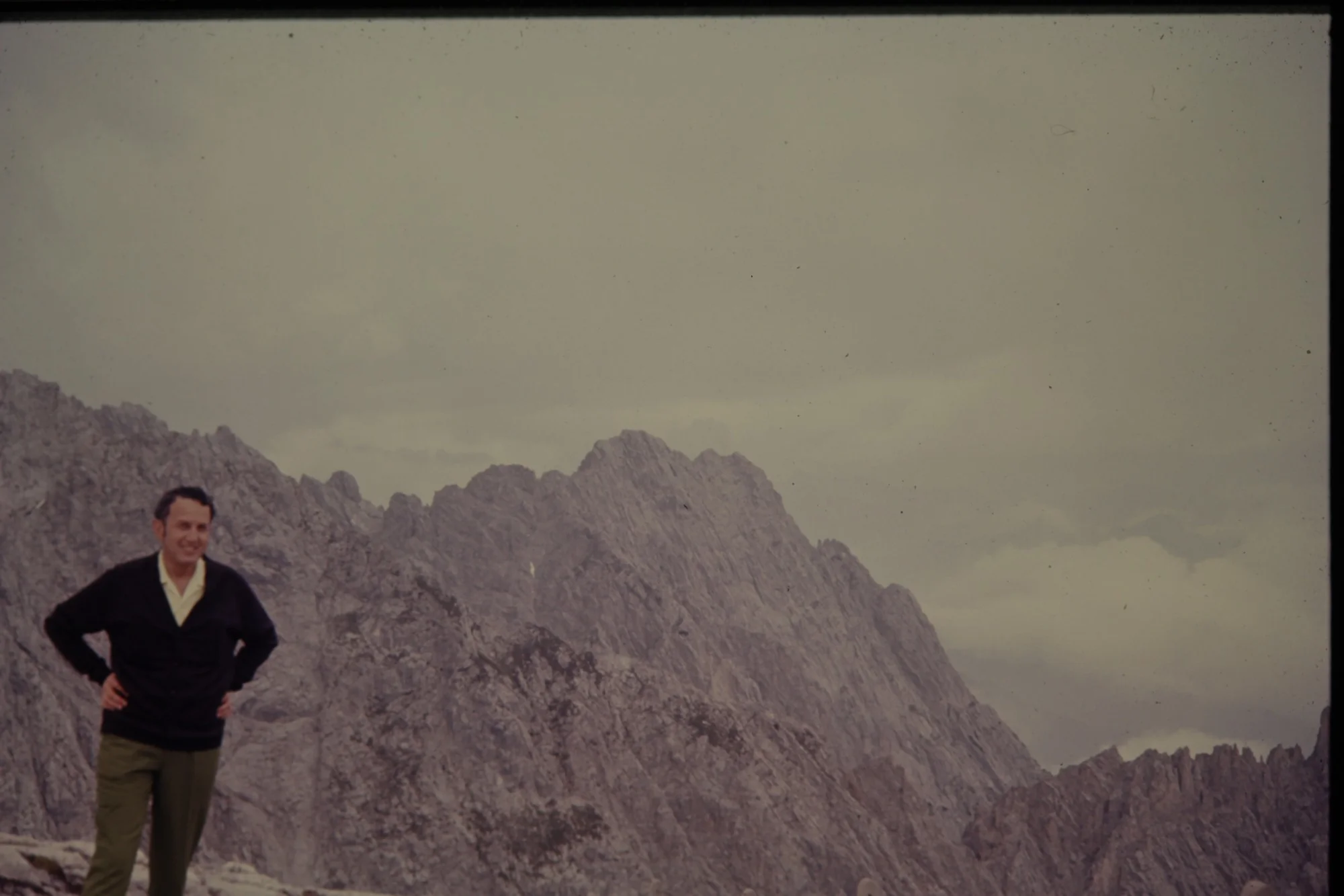 Grandpa Joe, somewhere in the world. Photo by Ethel Ellenbogen.