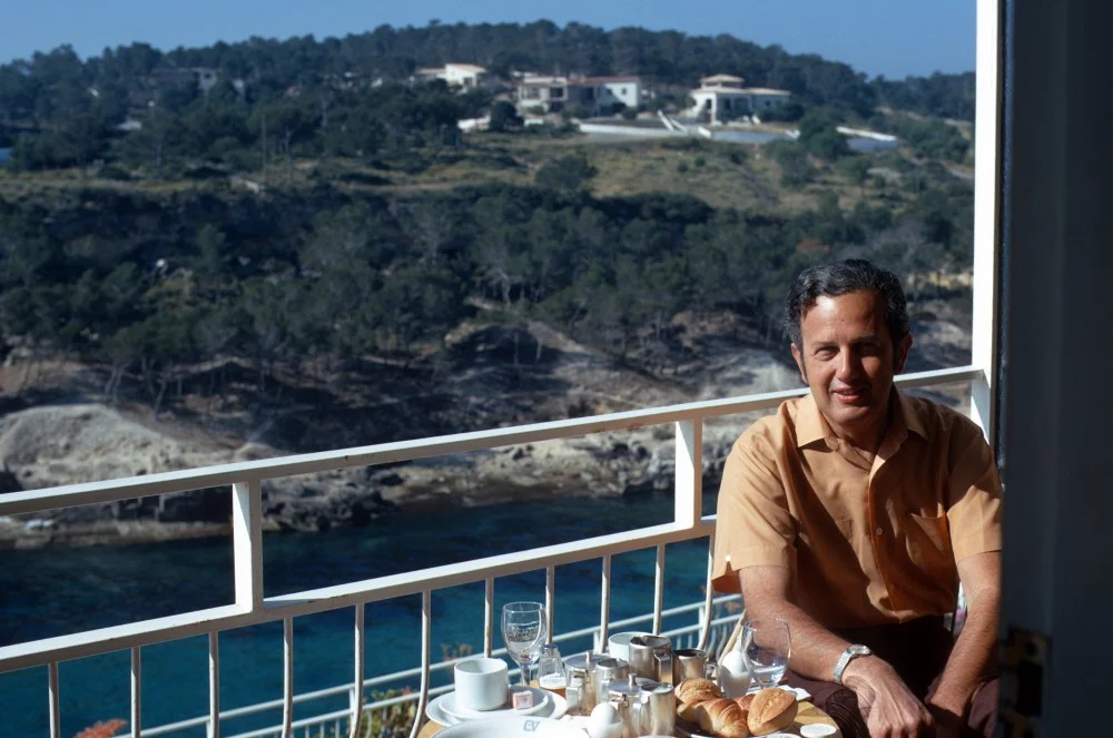 Grandpa Joe, somewhere in the world. Photo by Ethel Ellenbogen.