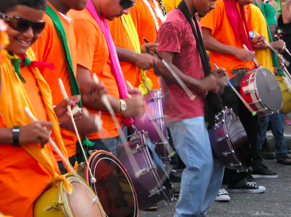 Trinidad’s Hosay brings in a more carnival-like joy to a somber remembrance. Nicholas Laughlin , CC BY-NC-SA