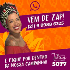 A campaign ad for Rio city council member Talíria Petrone, who is running for Congress. Facebook