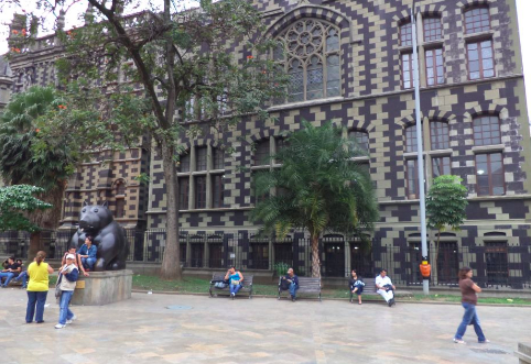 The Museum of Antioquia, in Medellin. Jonathan Robinson.