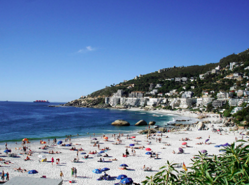 Clifton 4th Beach, in Cape Town. Warren Rohner. CC BY-SA 2.0.