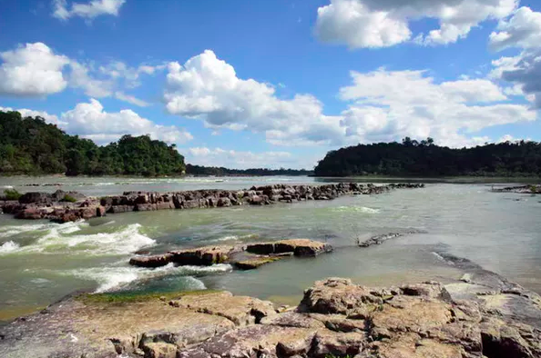 The Tapajos River, downstream from where a dam could be built. Robert T. Walker, CC BY-SA