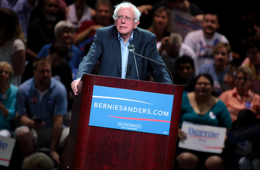 Bernie Sanders. Gage Skidmore. CC BY-SA 2.0