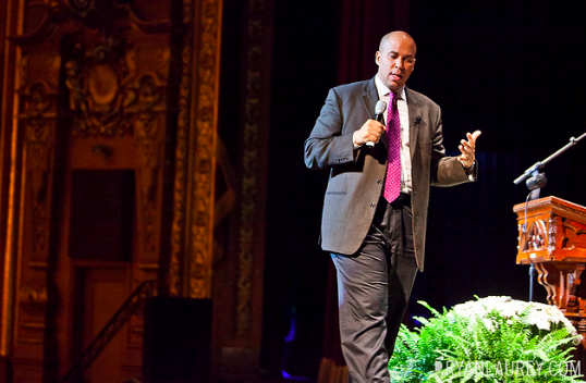 Cory Booker. Anne White. CC BY-NC 2.0