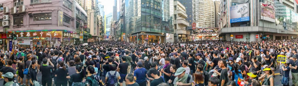 Protesters in Hong Kong. Studio Incendo. CC BY 2.0