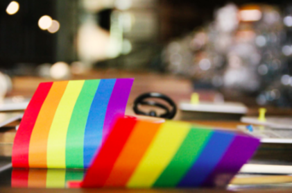 Pride flag in New Delhi, India. Nishta Sharma. Unsplash.