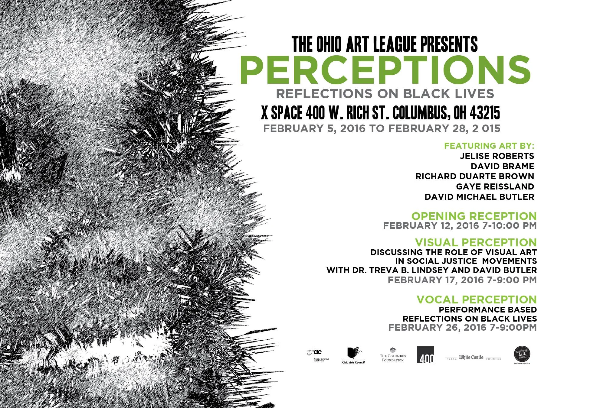 Perceptions: Reflections on Black Lives - Opening Reception