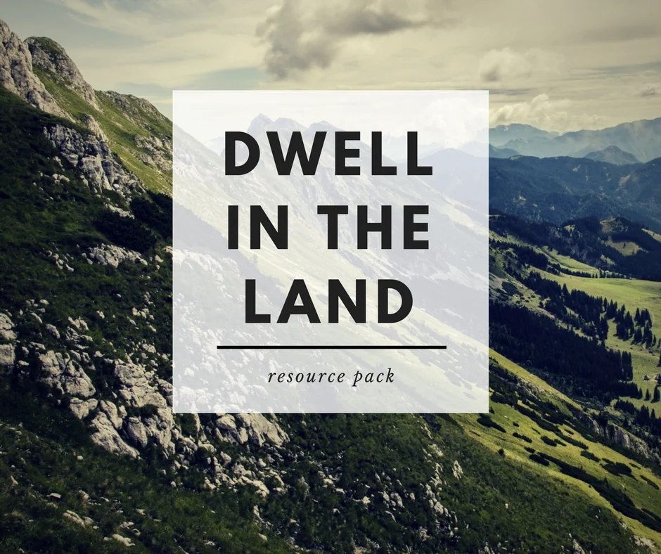 dwell in the land (ACCESS NOW)
