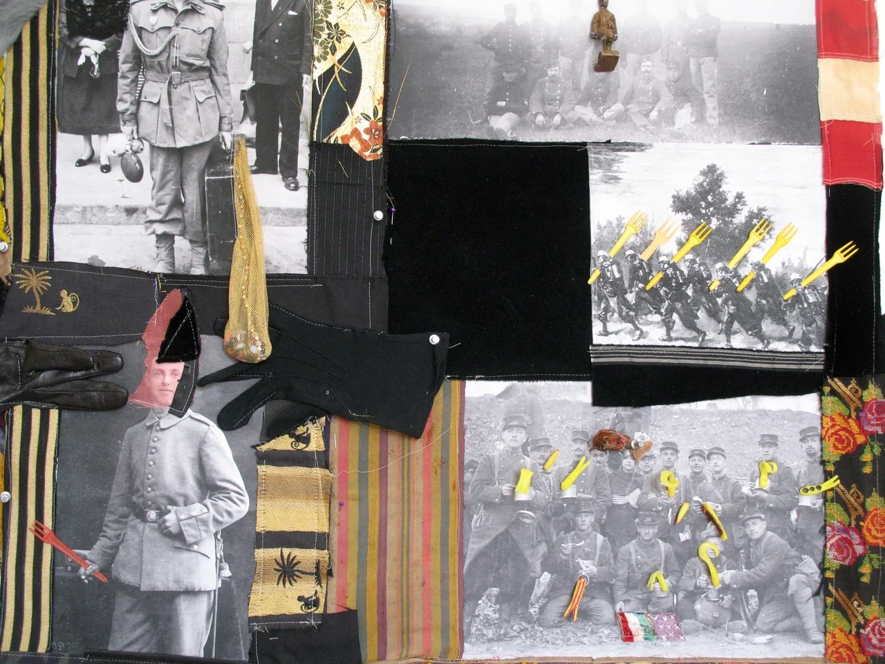 Detail of 'The Follies of War'