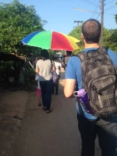 On our way to the Naga Fireball Festival