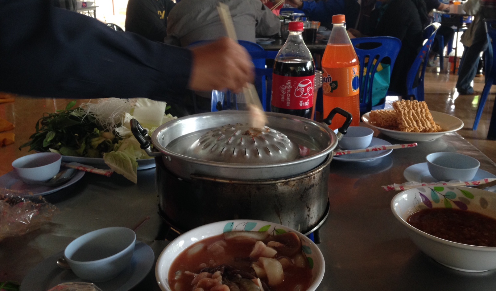 Barbecue at the Hands of Hope Christmas party