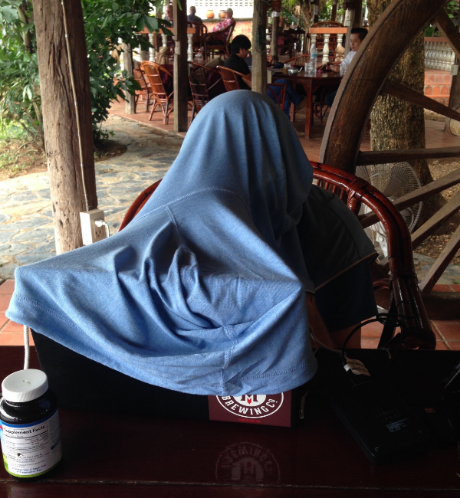 It's a ghost, it's a smurf, it's... John!