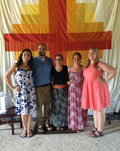 All of us GSVs (Good Shepherd Volunteers) who came back for a 2nd year in a row